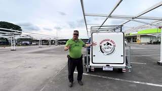 This is how Flexible is the AvengerBox (Basic+) Mini Camper Trailer: For Work & for Play. (Thia).