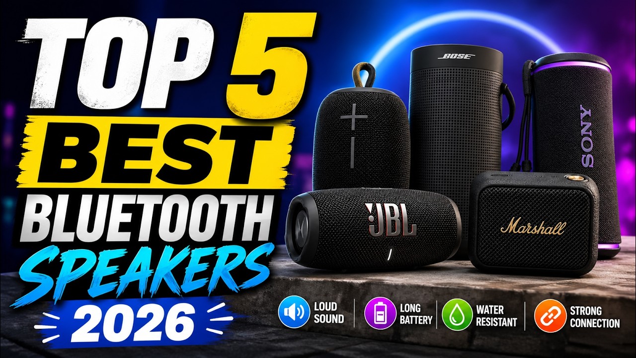 The Top 5 Best Bluetooth Speaker 2026 - YouTube