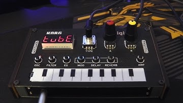 Korg NTS-1 maxforlive randomizer demo