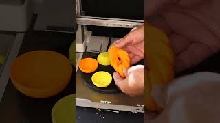 Mandarin Orange Fidget WarpPrint