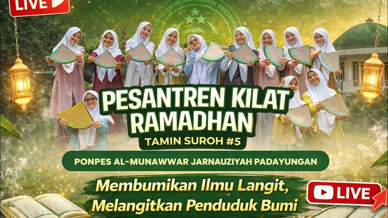 Paskil 🔴 (LIVE) Paskil Ramadhan | TAMIN SUROH #5 | HARI 7 - YouTube