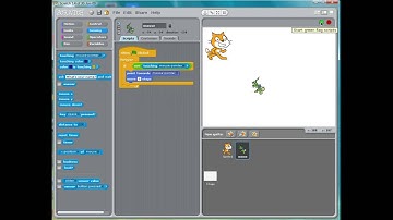 Scratch lesson 2: chase a mouse pointer or other sprite