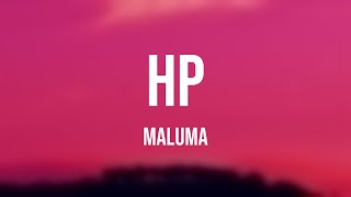 HP - Maluma [Letra]