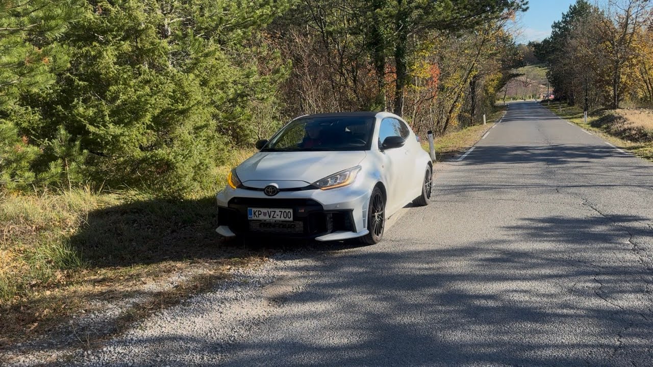 GR Yaris backroad action