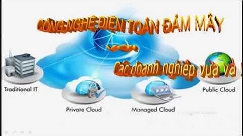 Công nghệ điện toán đám mây với các doanh nghiệp (Compact)