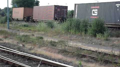 DB Schenker Class 66 66182 Passing Didcot Parkway Working A Intermodal Train