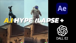 Hyperlapse + A.I tutorial in just 2 mins | Dalle2 A.I |stable diffusion |Text to image A.I