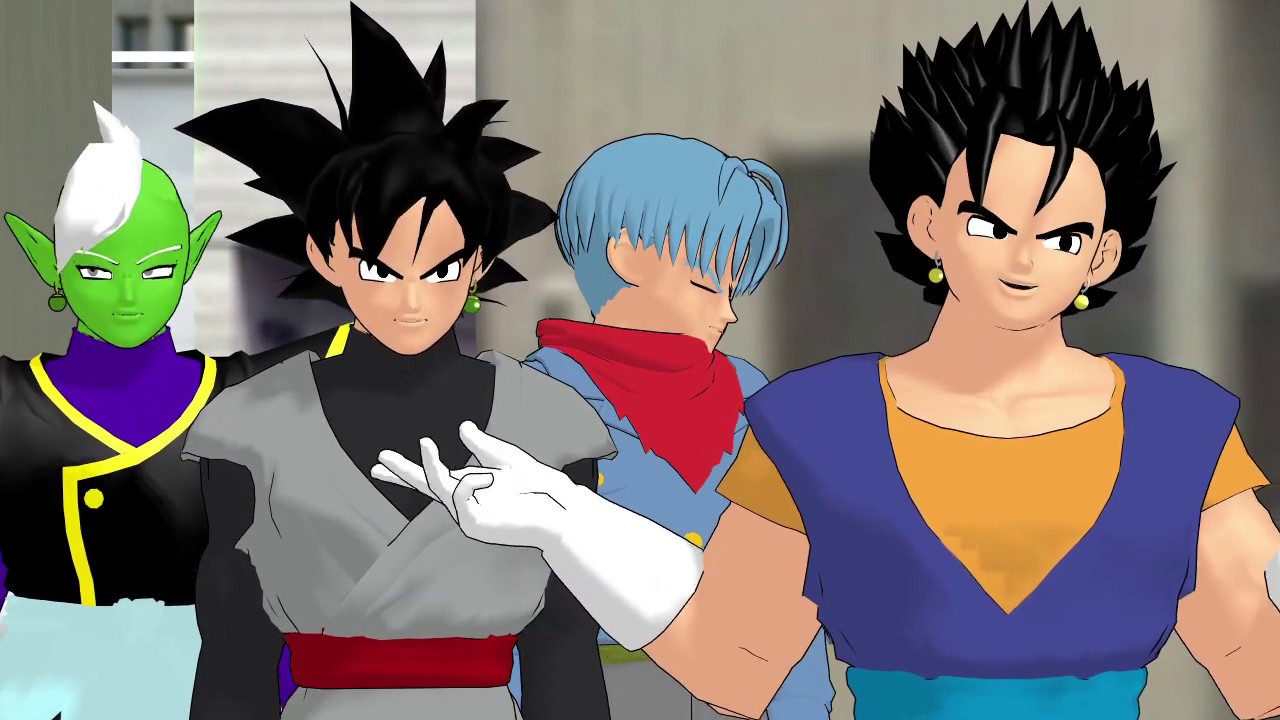 【ドラゴンボールMMD】未来トランクス編で仲良くRPG
