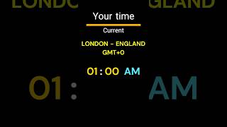 GMT+0｜01:00 AM｜LONDON