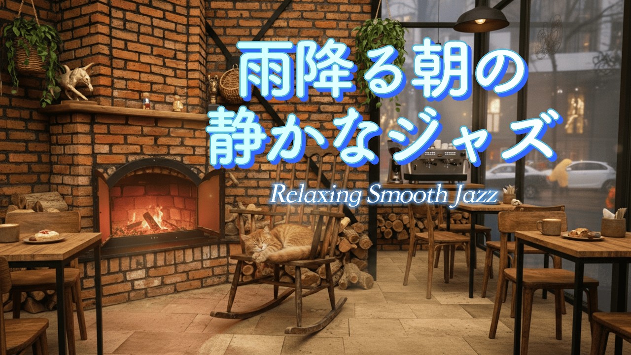 朝のひとときを整える音楽｜心がほぐれる静かな喫茶店［リラックス・作業用BGM］- Gentle Start Jazz -