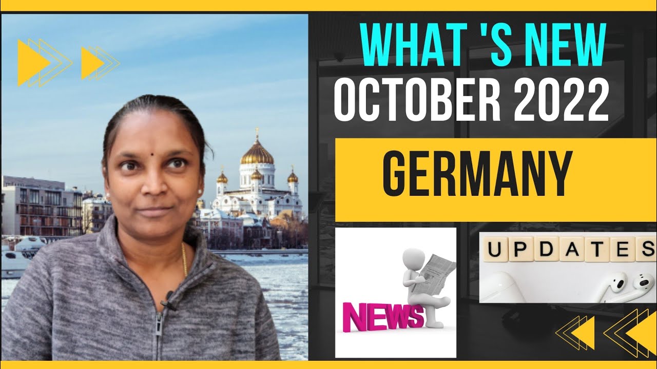 Everything that changes in Germany in October 2022 |#germanyoctober2022 ...