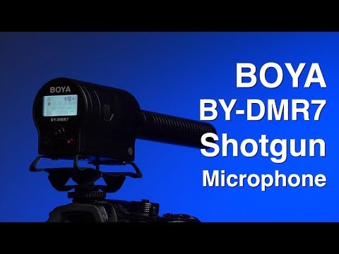 BOYA BY-DMR7 Shotgun Condenser Microphone Review