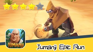 Jumanji: Epic Run THE DUNES #21 Walkthrough 4D Action Runner Recommend index four stars