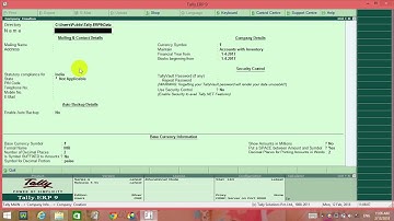 Tally ERP 9 in Nepali part 1