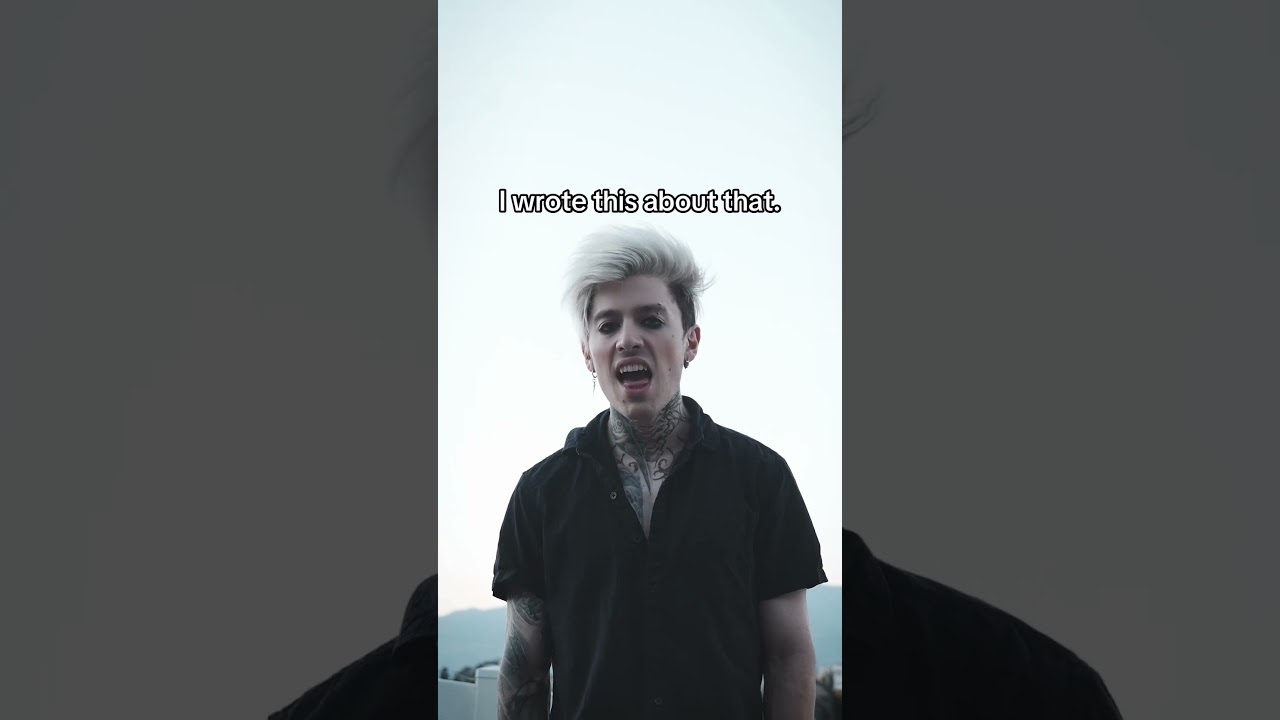 I was abvsed and never got justice so THIS is what I did… 😳 #emo #rockmusic #tx2 #abuseawareness