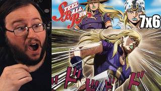 Gor's "Jojo's Bizarre Adventure: Steel Ball Run Episode 6 7x6 Gyro Zeppeli's Destiny" REACTION