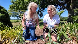 Alexis Griess Joins Ginny Rosenkranz in Learning How to Protect Our Garden During a Drought