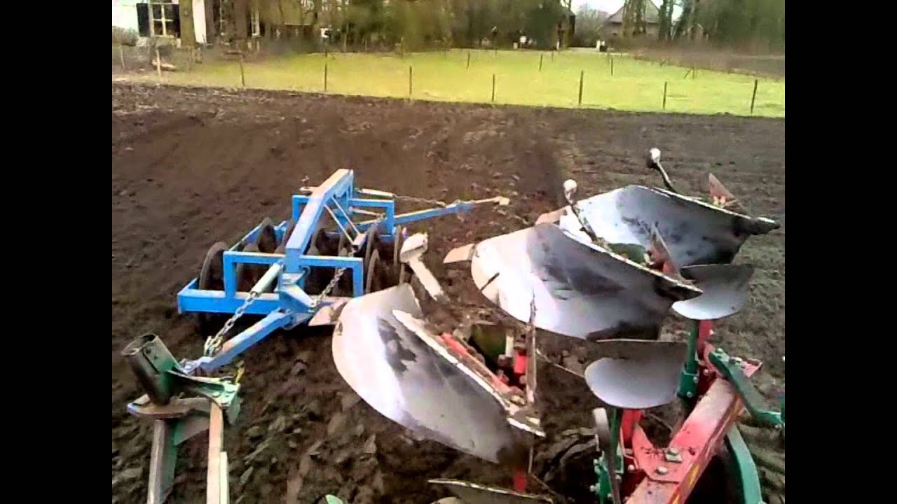 Ploegen met vorenpakker