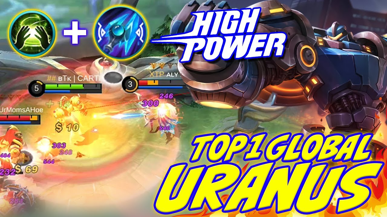 Build Uranus Season 18 | Solo Gold Lane | Top 1 Global Uranus by ʙTᴋ | CARTI - MLBB