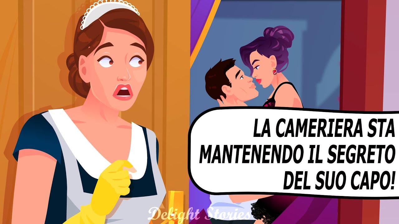 La cameriera sta mantenendo il segreto del suo capo!