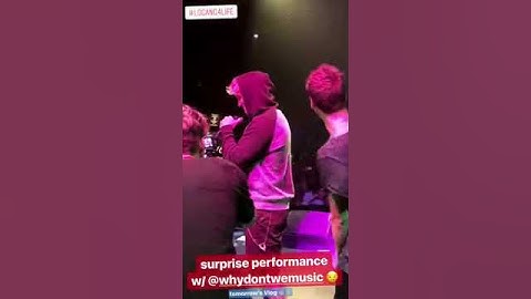 Logan Paul performs The Second Verse live! (Snippet)