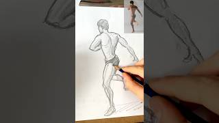 Quick 5 min Gesture Drawing Practice #drawing #sketch #gesturedrawing #figuredrawing #anatomy #art