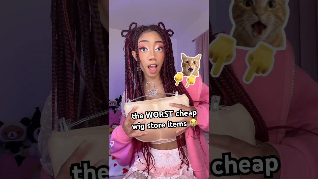 The WORST Cheap Wig Store Items😂 