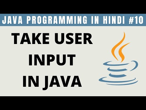 Java Take User Input with Scanner Class in Hindi | Sum of Two Numbers - Tutorial #10