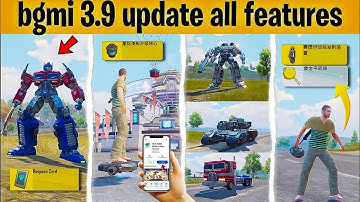 bgmi 3.9 update gameplay and tips and tricks 🔥 3.9 update all features explained ✅