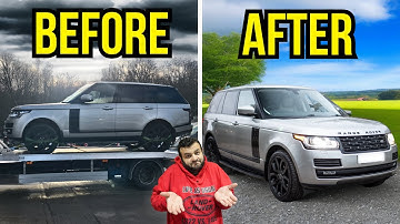 I REBUILT A BROKEN DAMAGED RANGE ROVER ENGINE 3.0 TDV6 | FULL BUILD