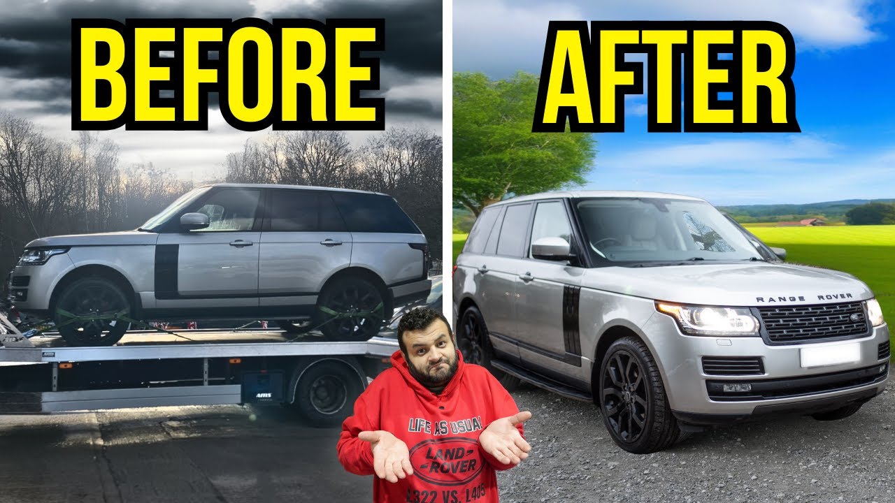I REBUILT A BROKEN DAMAGED RANGE ROVER ENGINE 3.0 TDV6 | FULL BUILD ...