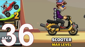 Hill Climb Racing 2 - Gameplay Walkthrough Part 36 - Scooter MAX LVL Season Cups (iOs, android)