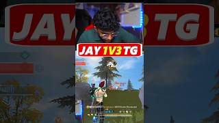 Jay 1v3 TG 😲 | Jay Vs Total Gaming | #s8ulelite #totalgaming #jay #freefire