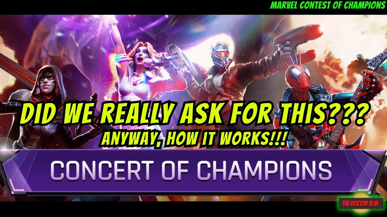 Как работает мини-игра MCOC Dimensional Arcade Concert of Champions и как её пройти?
