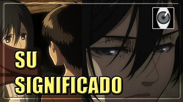 ¿Por qué Mikasa dejó su bufanda?