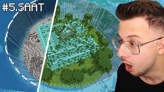 minecraft'ta okyanus tapınağını ormana çevirdim!  Bölüm 18