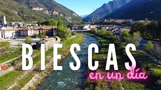 QUE VER en BIESCAS en 1 día 📌 PUEBLOS BONITOS de HUESCA 😍 VIAJAR en AUTOCARAVANA por PIRINEOS 🚍