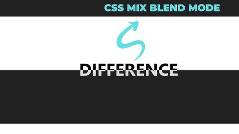 CSS Mix Blend Mode Overlay Effect