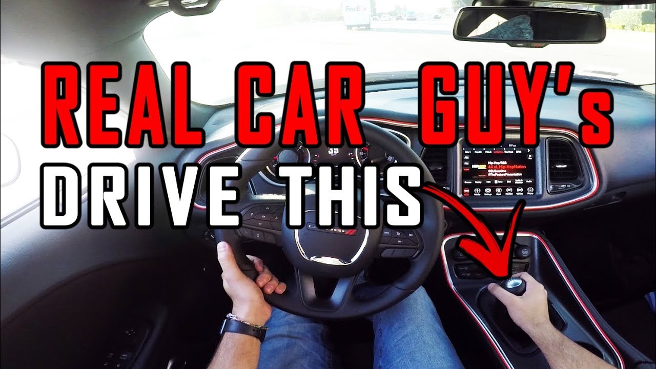 I GOT A MANUAL CHALLENGER BECAUSE....