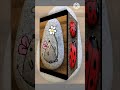 cute animal painting on stone l best stone art and craft l viral summer activity for kids when bored