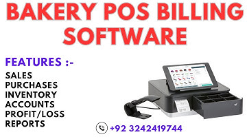 Bakery POS Billing - Sales and Inventory Management Software