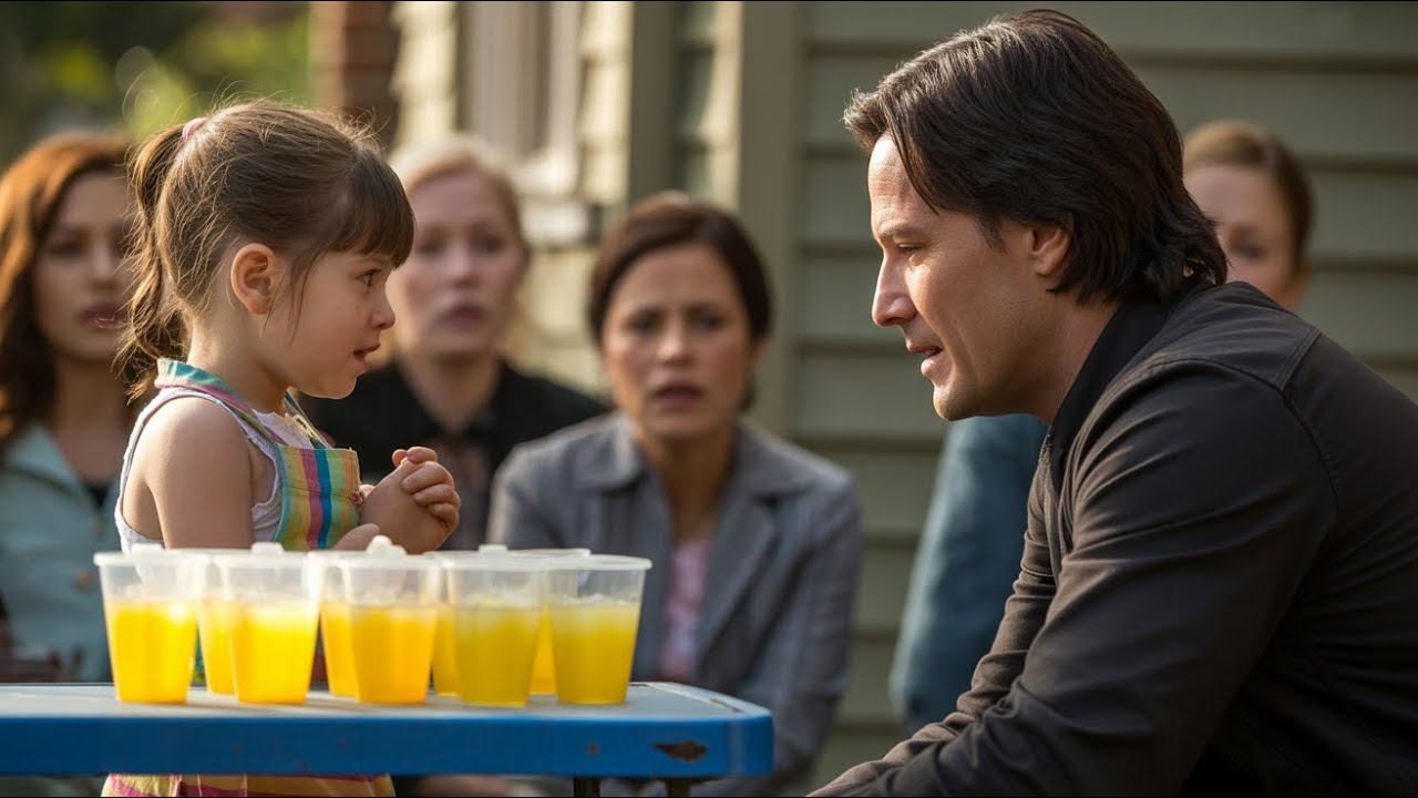 Keanu Reeves Buys Lemonade from a Little Girl – Why She's Selling It Will  Break Your Heart - YouTube