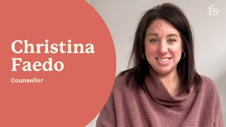 Christina Faedo, Registered Professional Counsellor - Candidate | First Session