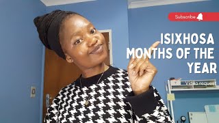 Learn Months of the year in Xhosa (January - December). #language #xhosa #languageeducation
