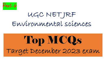 Top MCQs Environmental Sciences | part 6 | Envirocademy