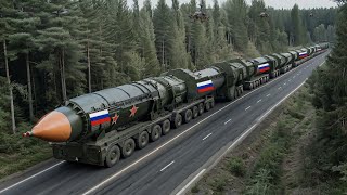 February 24th! Ukraine blows up a convoy of giant Russian ballistic missile launchers - ARMA 3