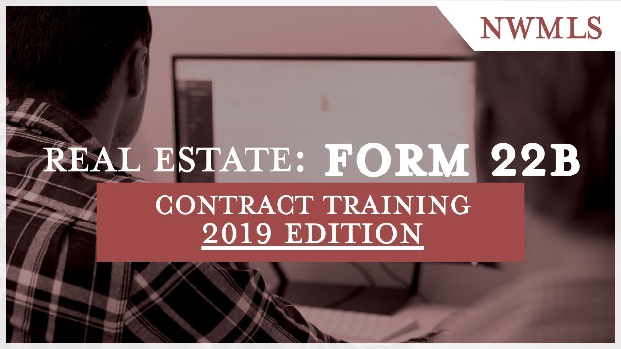 Form 22B Buyer's Sale of Property Contingency Addendum YouTube