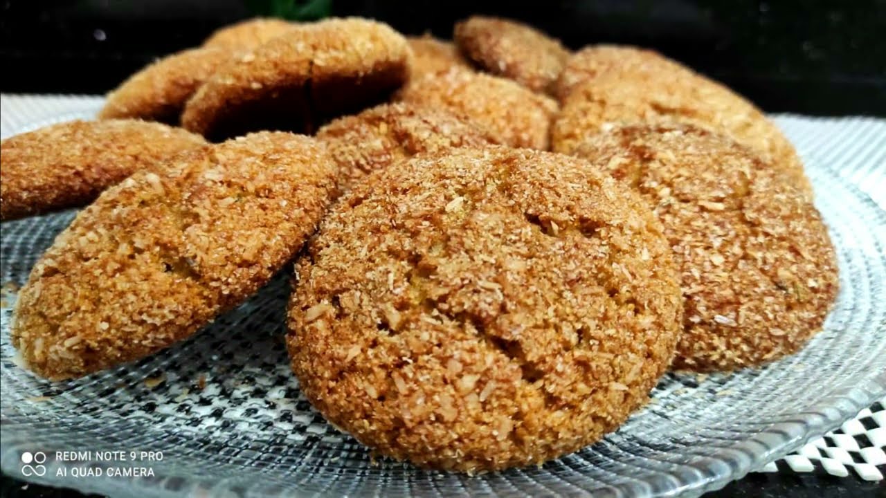 حرشة النخالة كتجي لذيذة وصحية  بمقادير موجودة فكل بيت