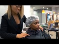 Transformation  sts express treatment on natural hair with lacey fields