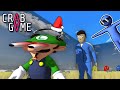 Luigi plays crab gameee
